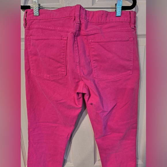 J Crew Toothpick Sz 30 Women's Pink Ankle Jeans - Picture 8 of 10